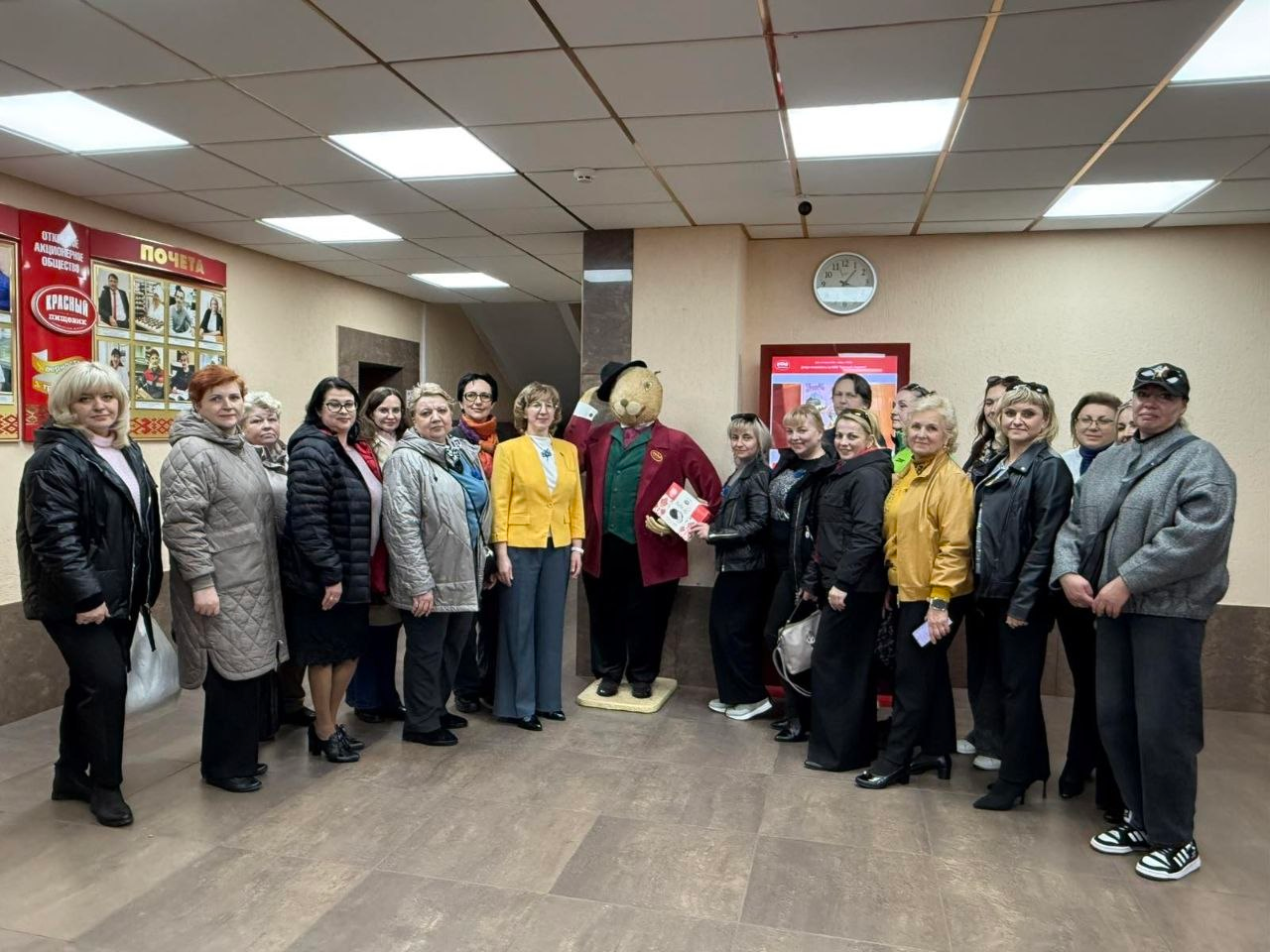 Сладкий визит активисток БСЖ на Красный пищевик! Сладкий визит активисток БСЖ на Красный пищевик!